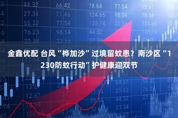 金鑫优配 台风“桦加沙”过境留蚊患？南沙区“1230防蚊行动”护健康迎双节