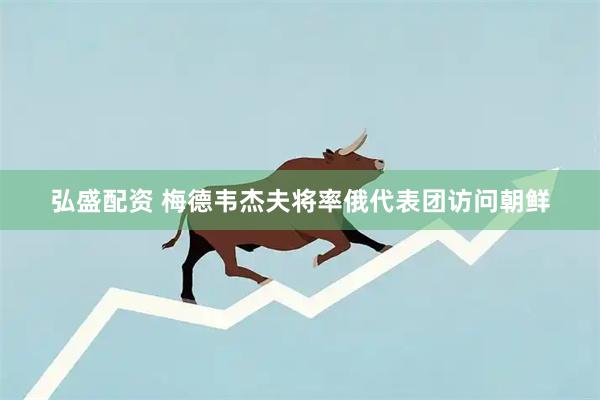 弘盛配资 梅德韦杰夫将率俄代表团访问朝鲜