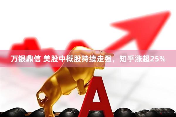 万银鼎信 美股中概股持续走强，知乎涨超25%